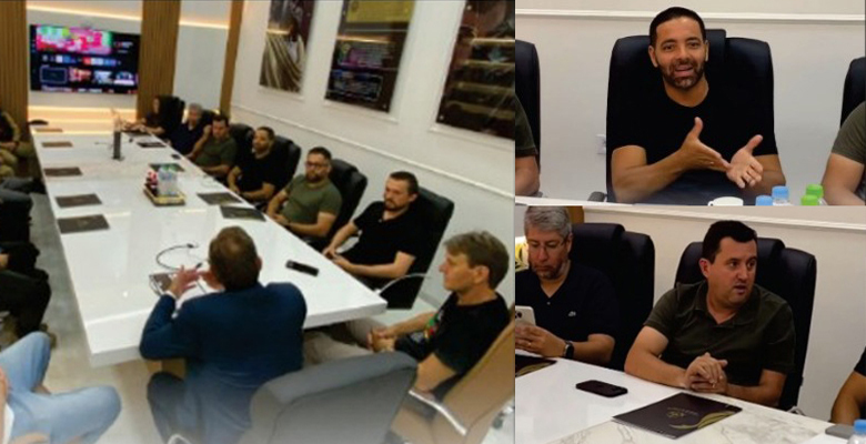 Ketellen e Diego membros do Conselho da Saúde